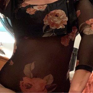 Stella tweed bodysuit